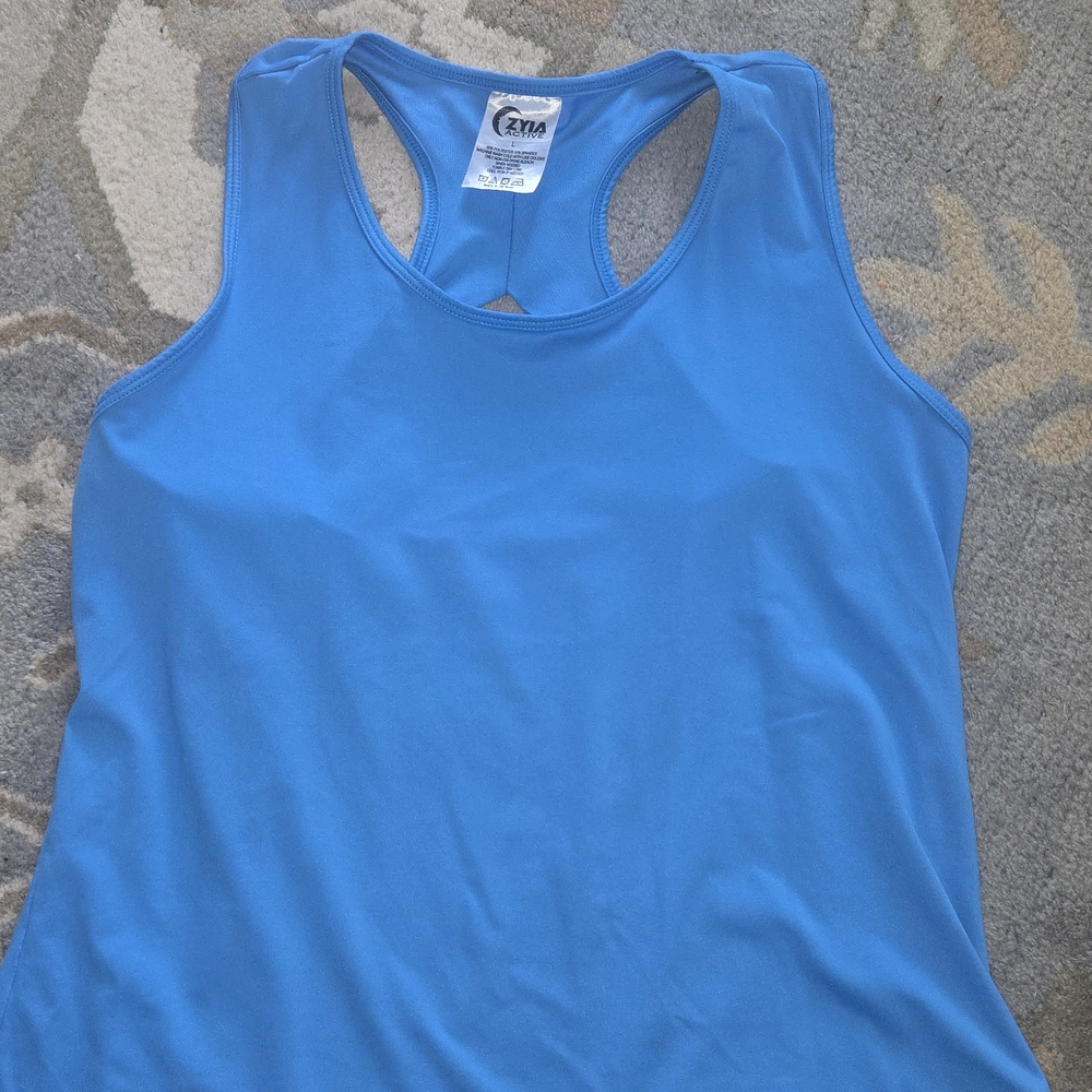 ZYIA Vibrant Blue Tank Top